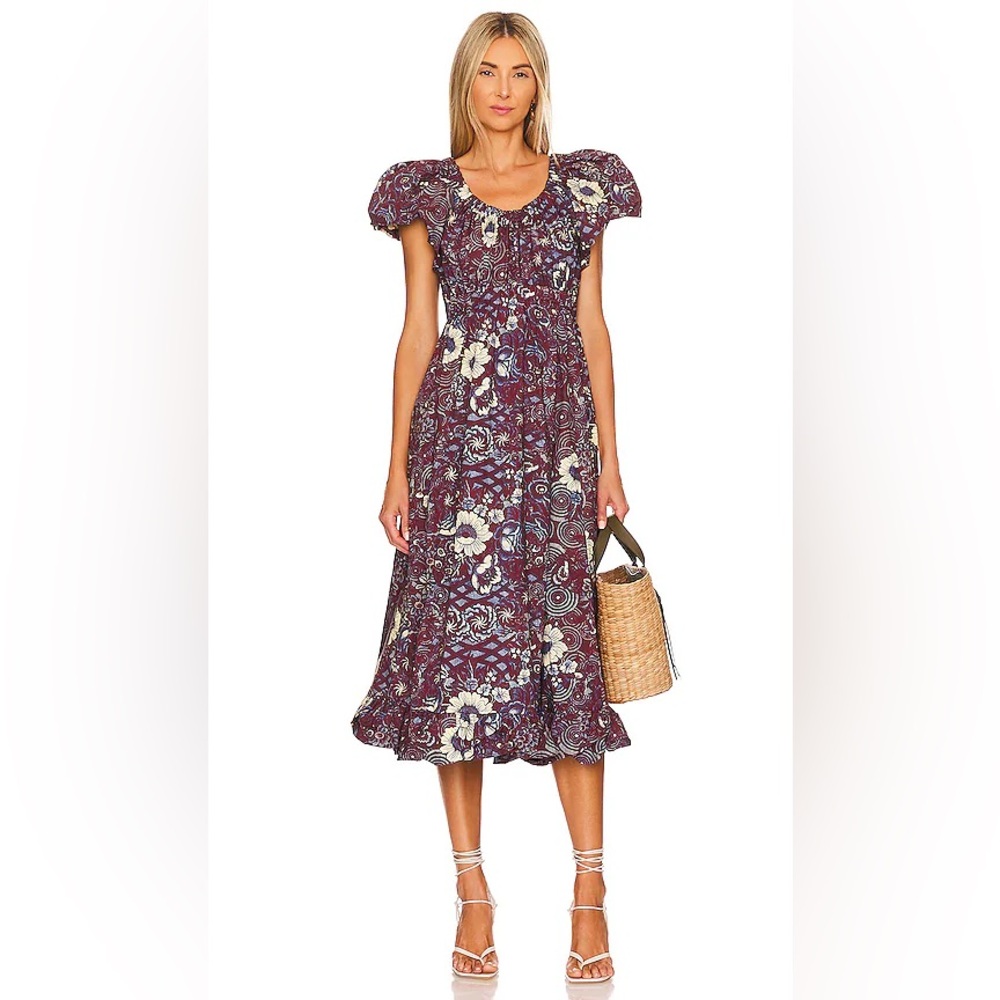Ulla Johnson Nanette Midi Dress XS Size 0